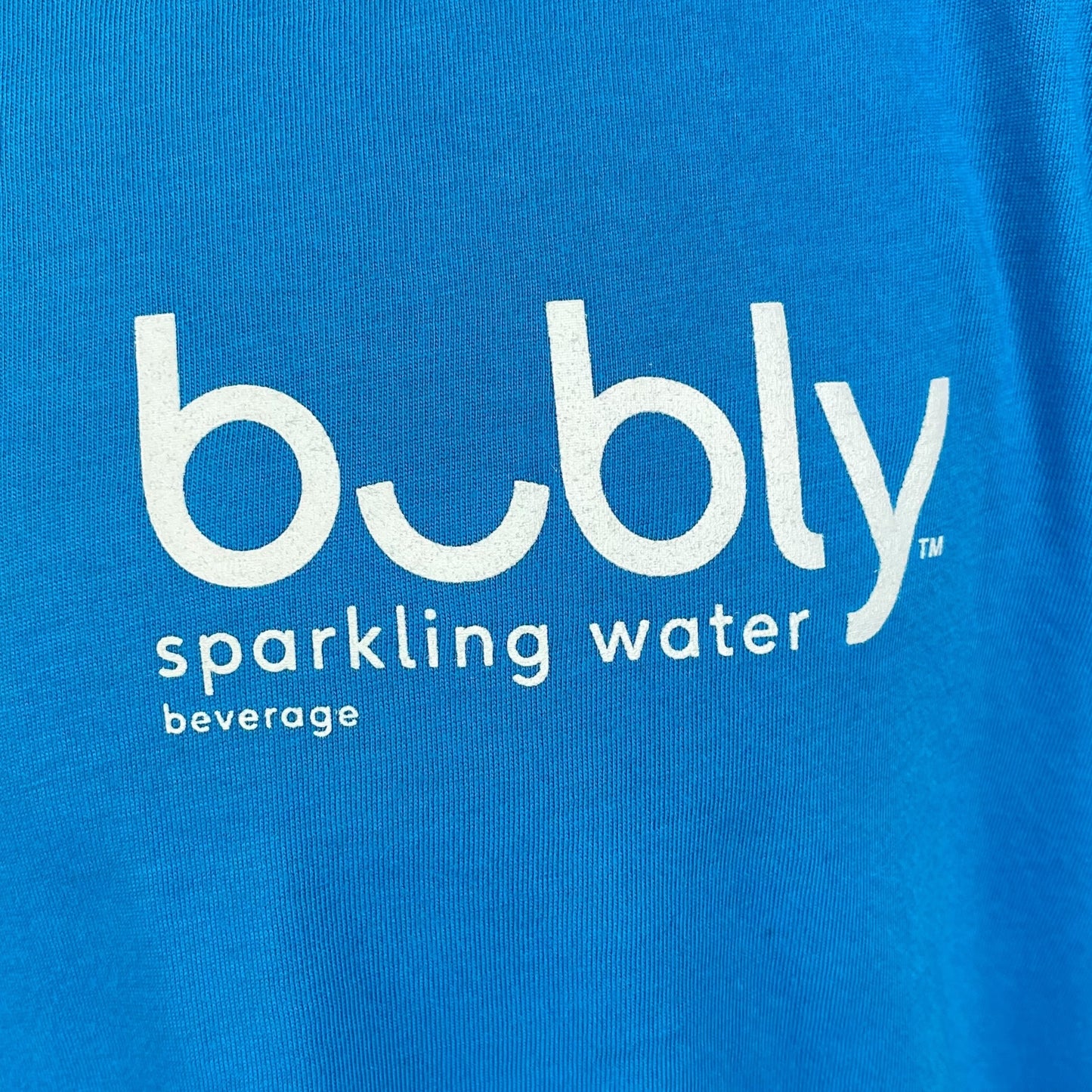 Bubly promotional t-shirt