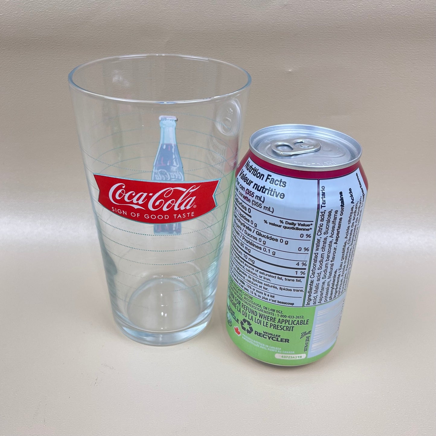 Coca Cola glass