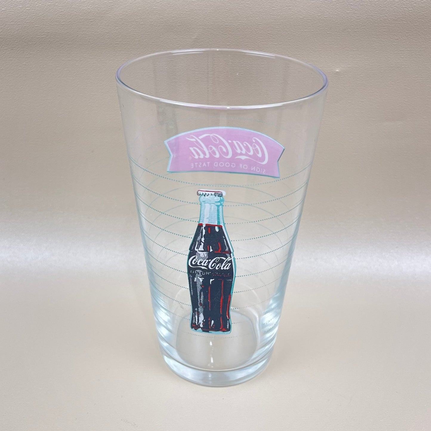 Coca Cola glass