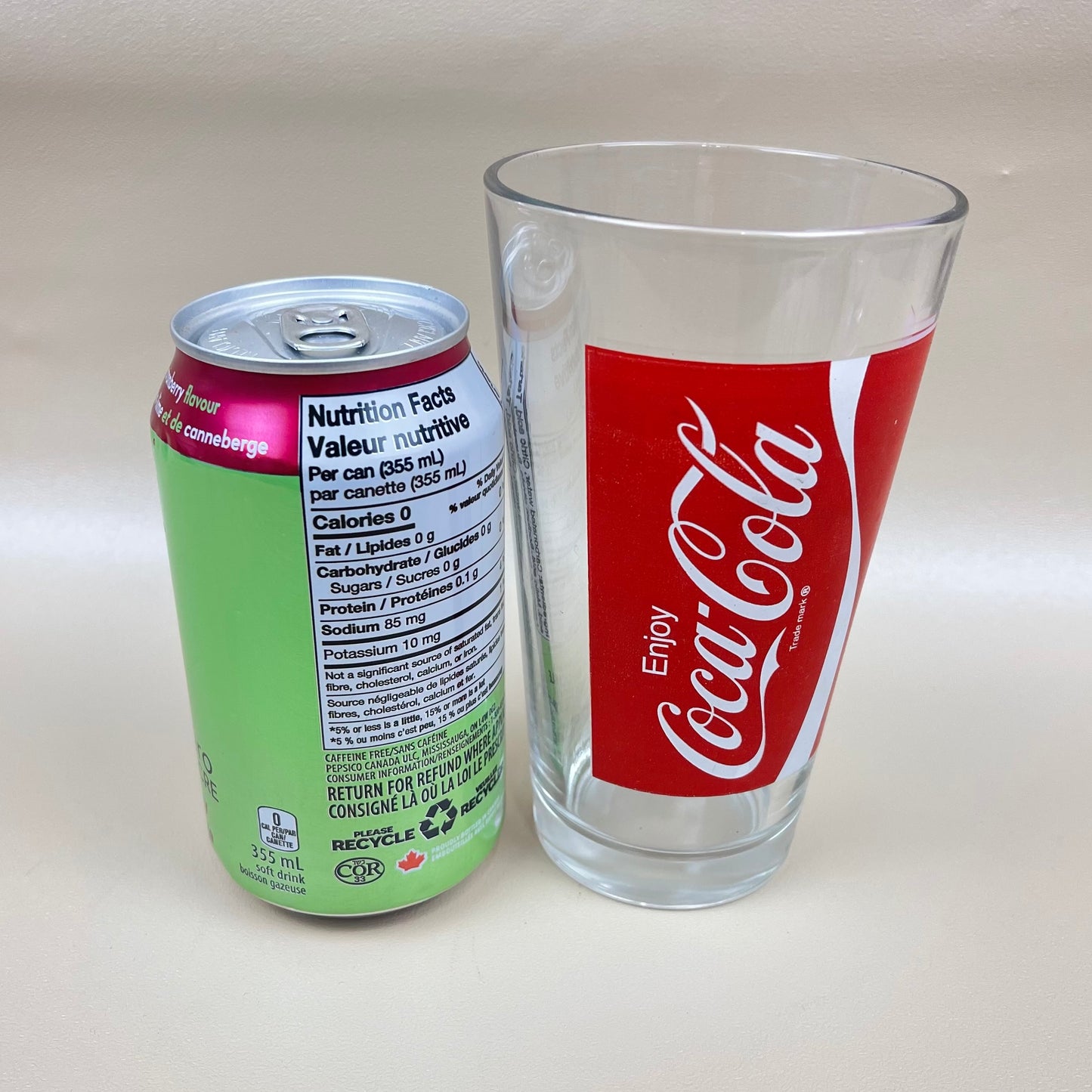 Coca Cola glass