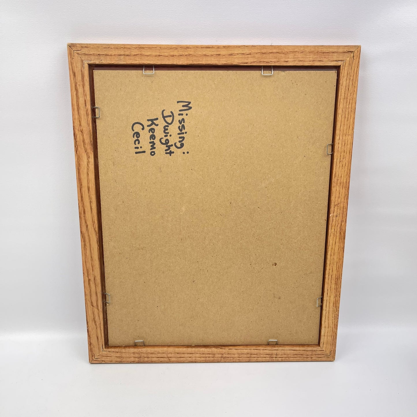 8 x 10" wood frame