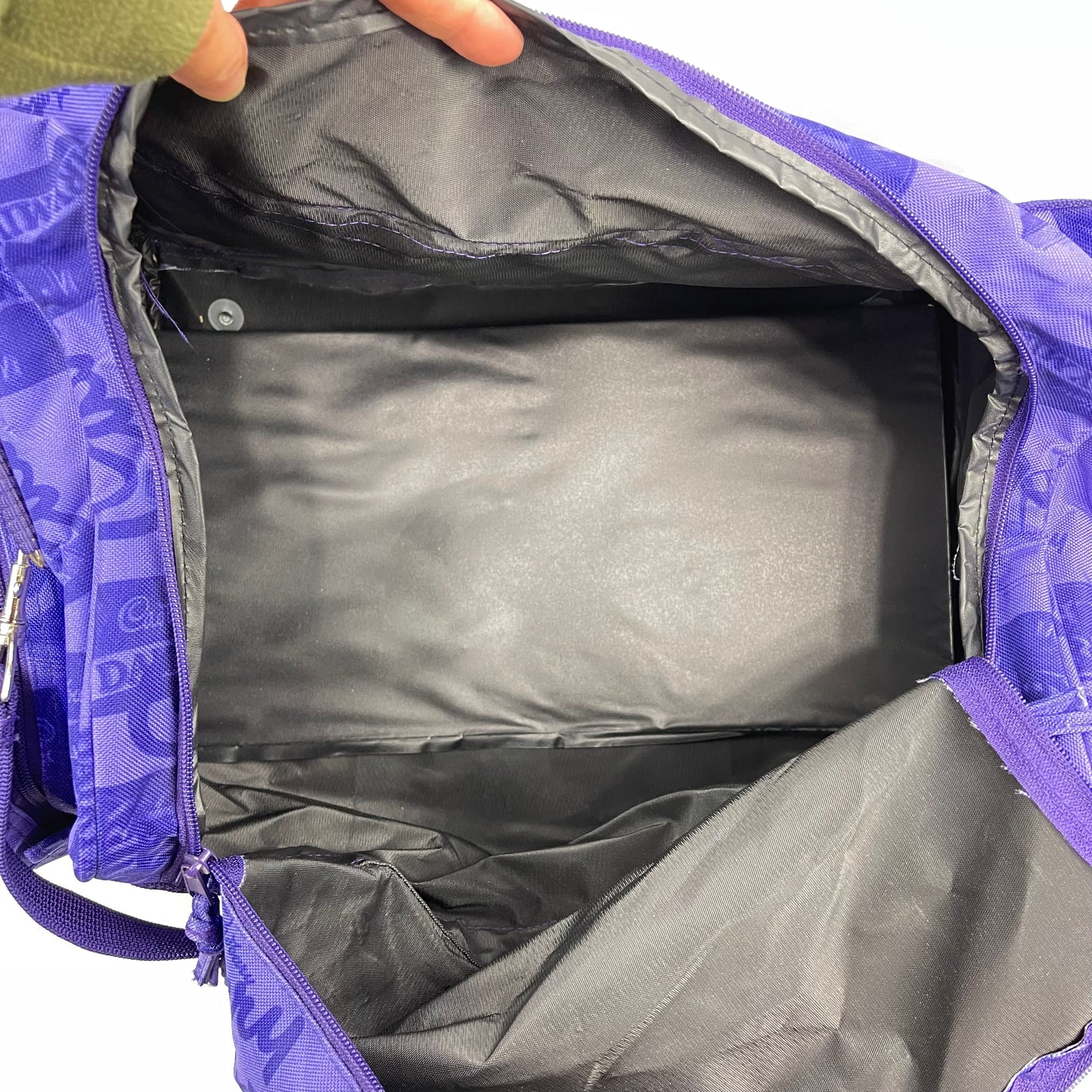Cadbury duffle bag