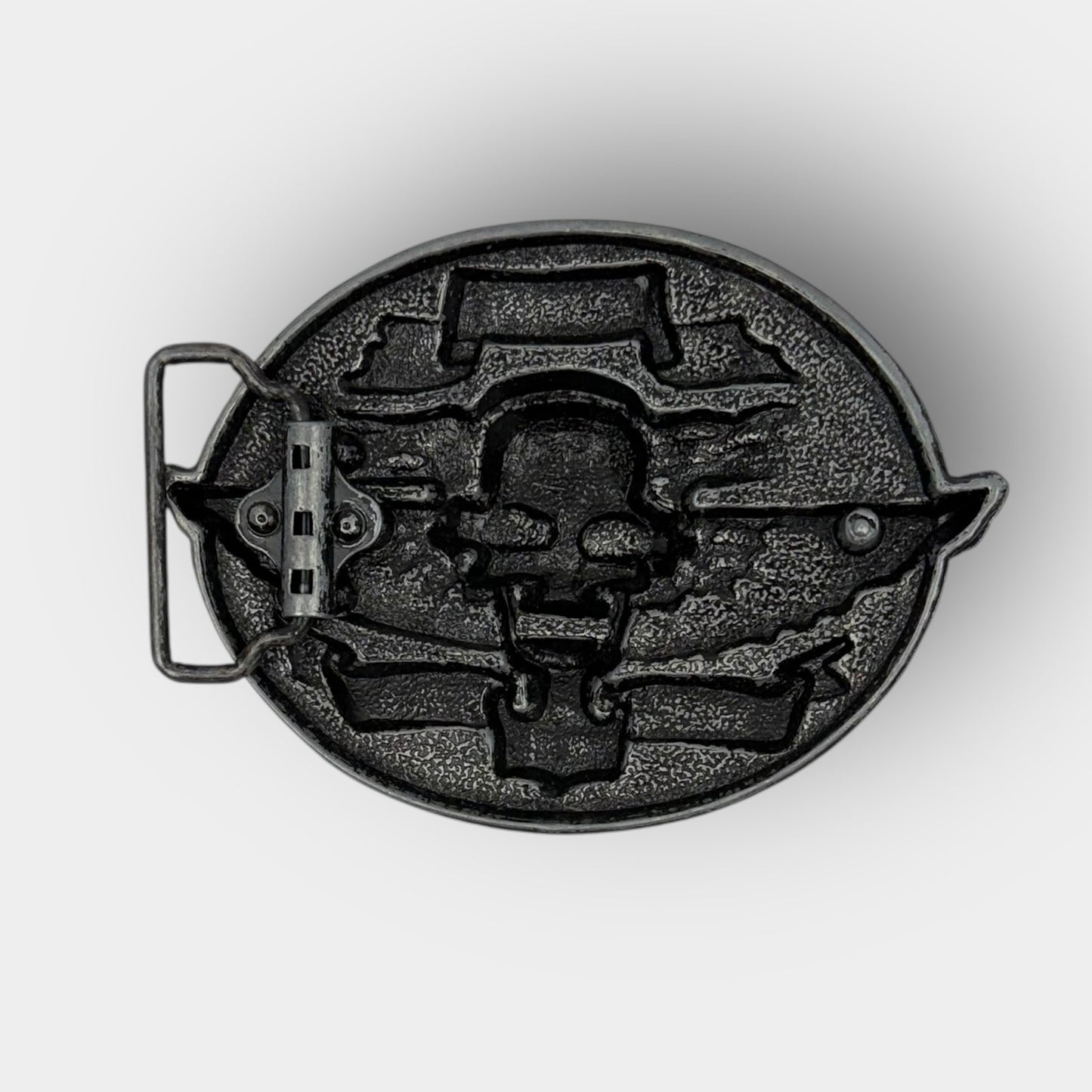 Skull Wings Belt Buckle