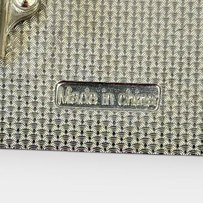 Ace of Spades Rhinestone Buckle