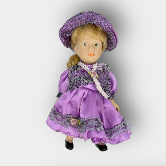 Dundee Purple Dress Doll