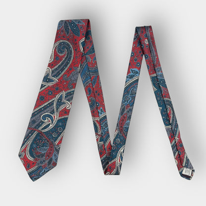 Haggar Paisley Polyester Tie