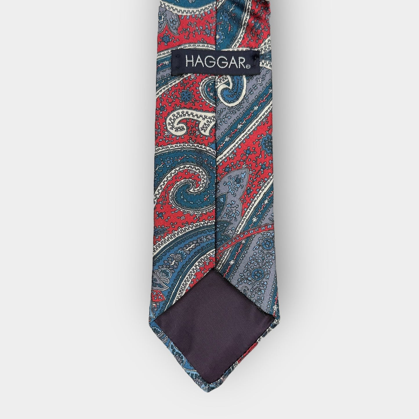 Haggar Paisley Polyester Tie