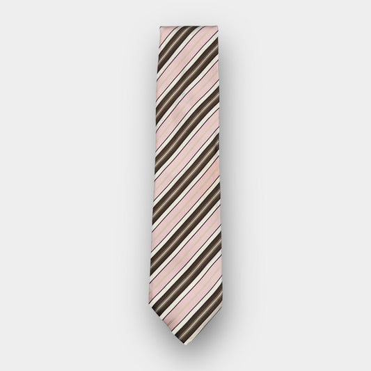 Serica Striped Silk Tie