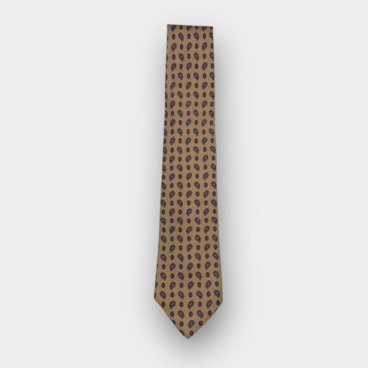 Paisley silk tie