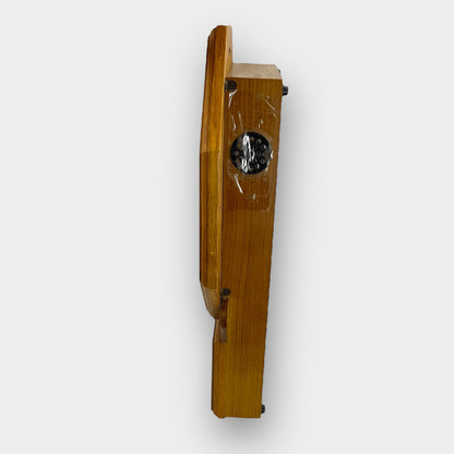 Oak Quartz Chime Wall Clock