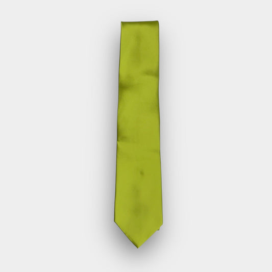 Puccini Lime Green Tie