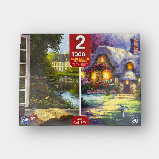 Sure-Lox Art Gallery Puzzle Set