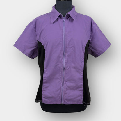 Mobb zip scrub jacket (L)