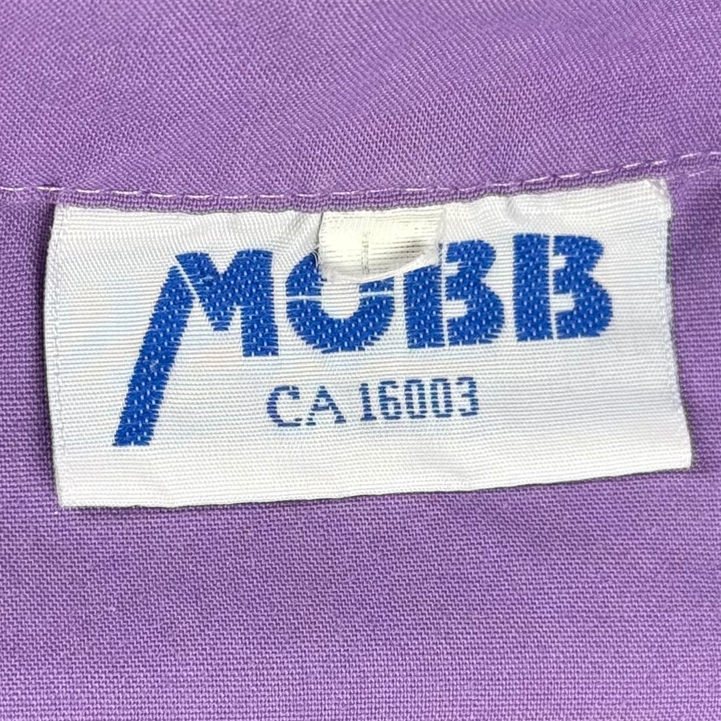 Mobb zip scrub jacket (L)