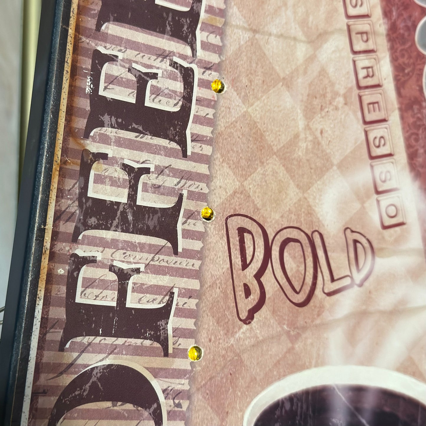 Giftcraft Light Up Coffee Sign