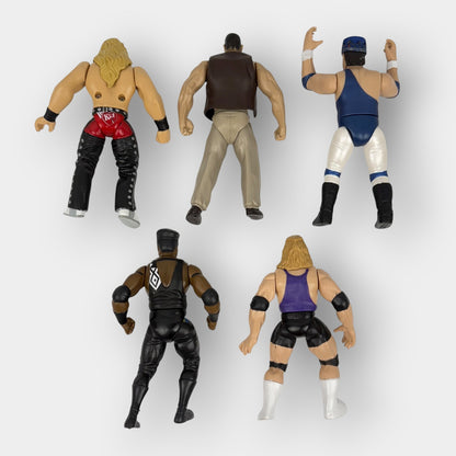 WWF Jakks Lot of 5 Figures