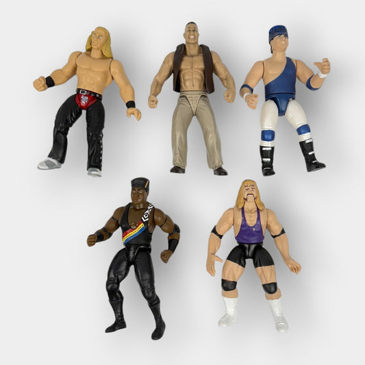 WWF Jakks Lot of 5 Figures