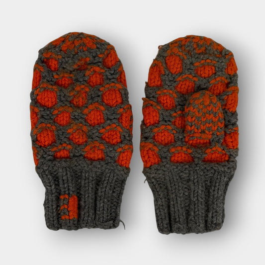 Handmade Honeycomb Mittens (4-6y)