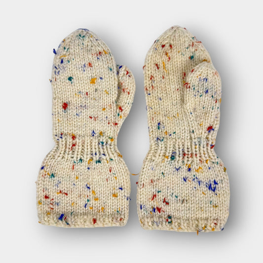 Handmade Speckled Mittens (4-6y)