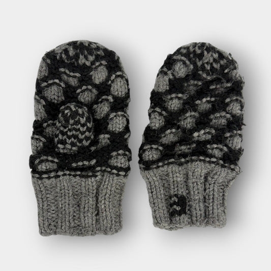 Handmade Honeycomb Mittens (4-6y)