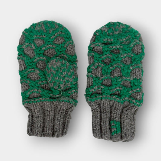 Handmade Honeycomb Mittens (4-6y)