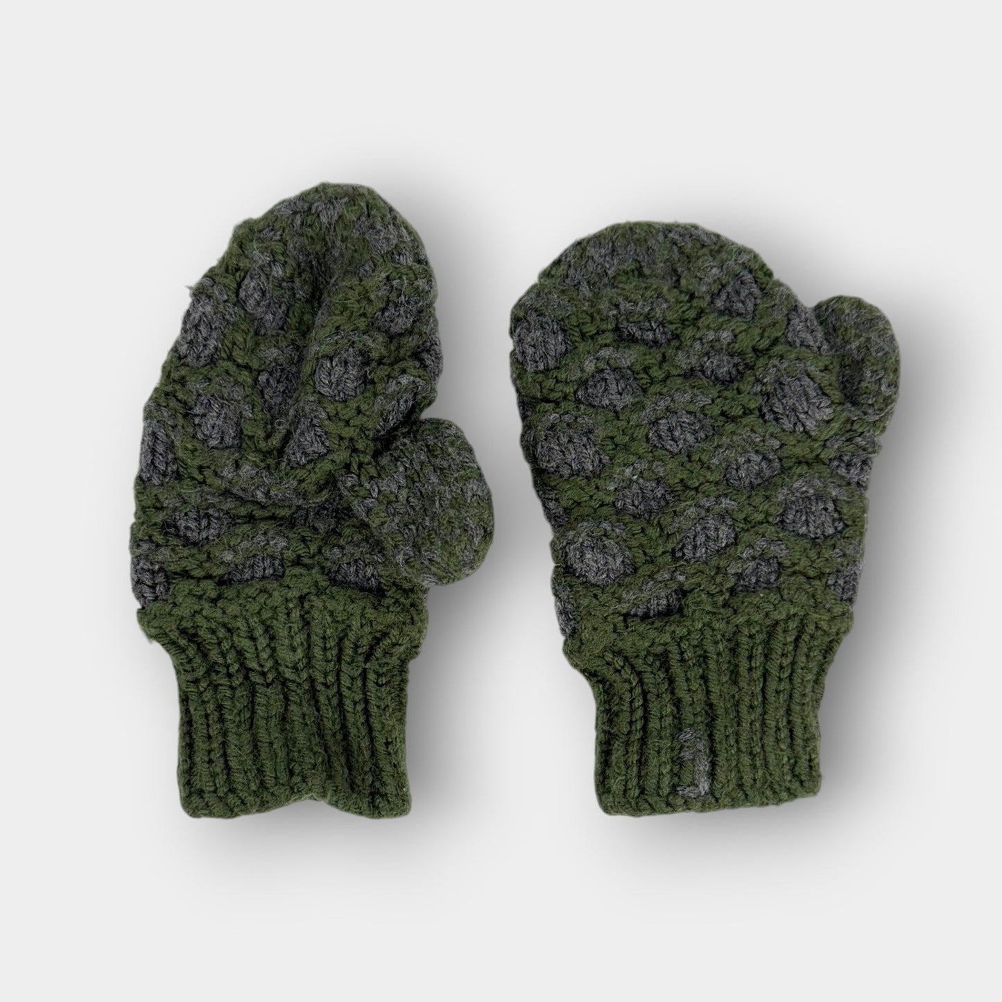 Handmade Honeycomb Mittens (4-6y)