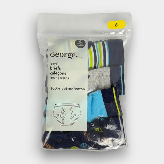 George Boys’ Briefs 4pk (6)