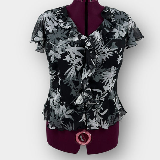 Jessica ruffle blouse