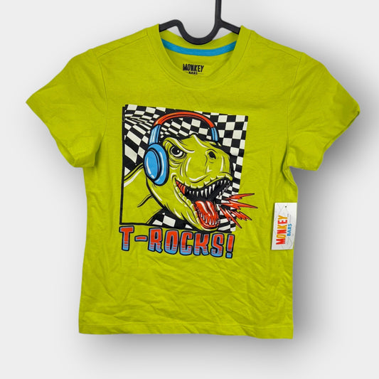 Monkey Bars Tee Dino (5-6)