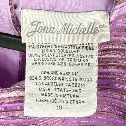 Jona Michelle Purple Dress