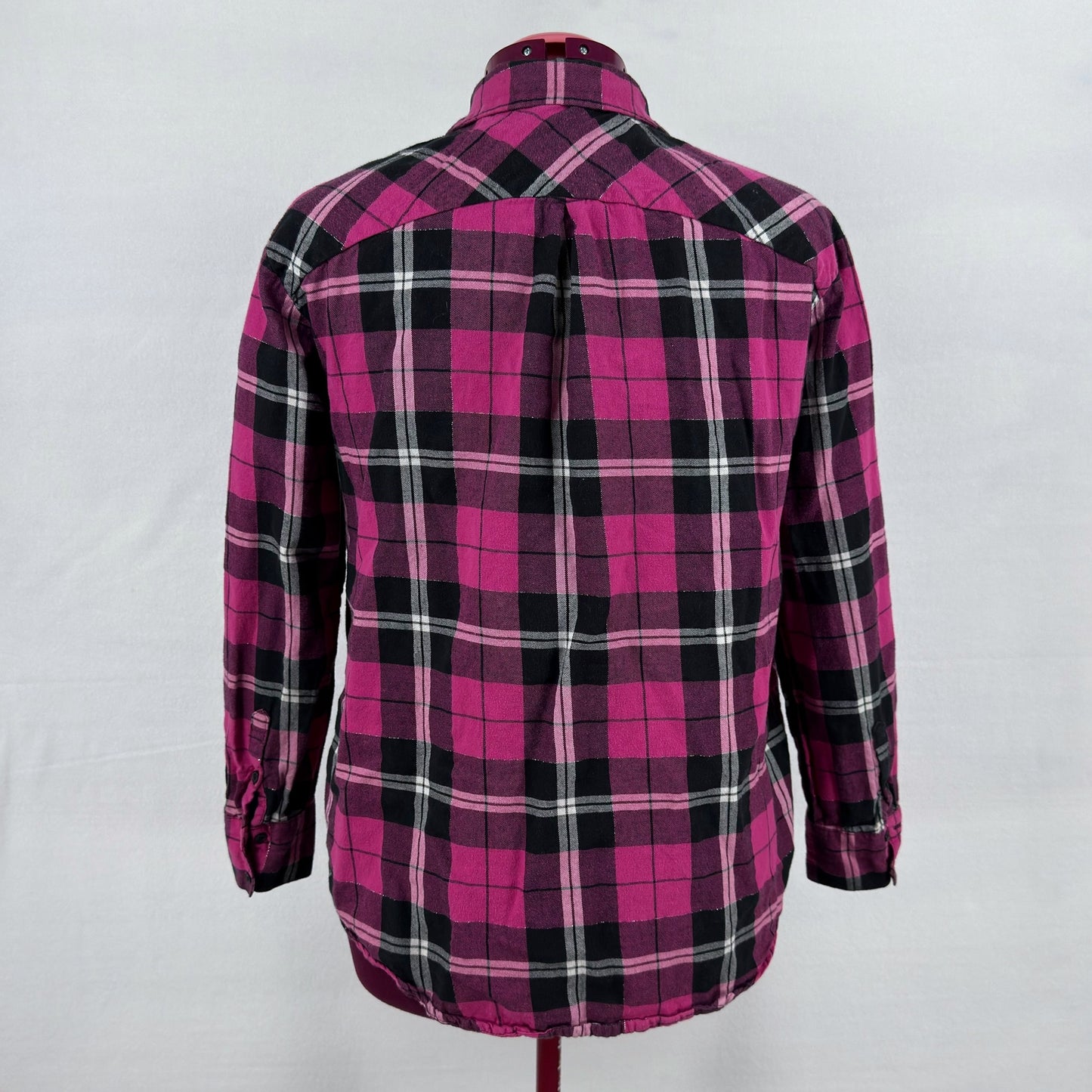 George plaid flannel shirt