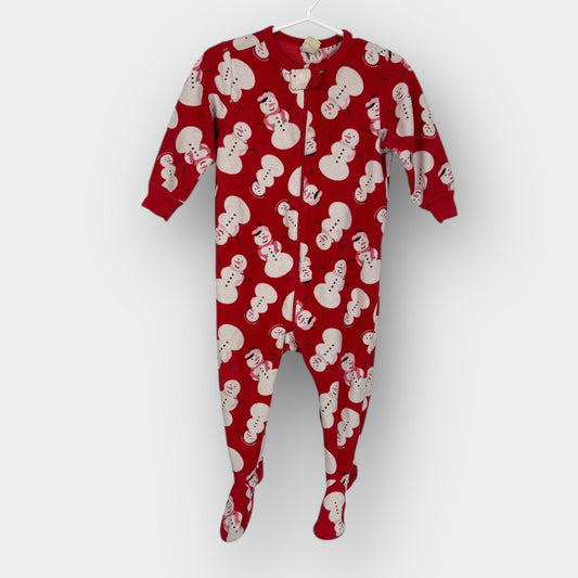 Old Navy Snowman Sleeper (18-24M)