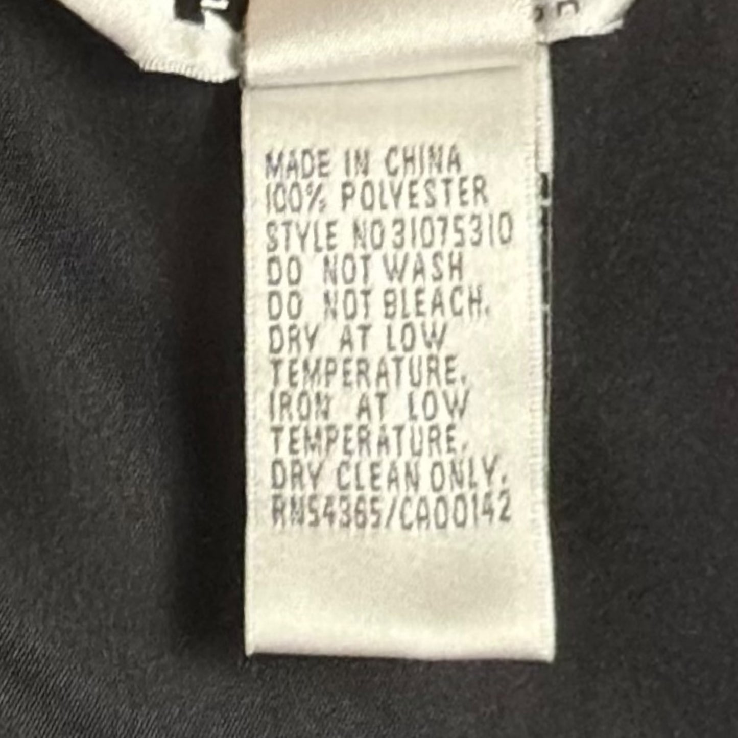 Nygard petite black skirt