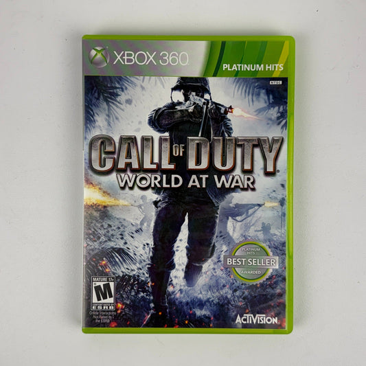 COD World at War Xbox 360