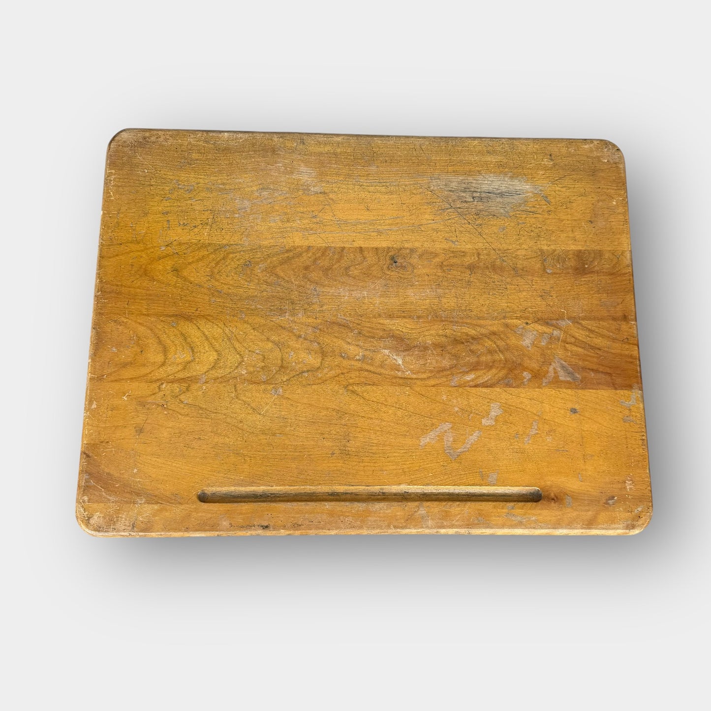 Vintage Solid Wood School Desk