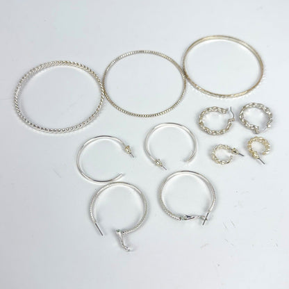 Costume Hoop & Bangle Lot