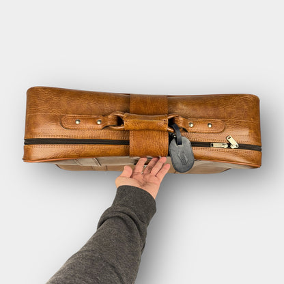 Jet Stream vintage vinyl suitcase