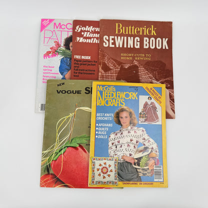 Vintage Sewing Magazine Lot