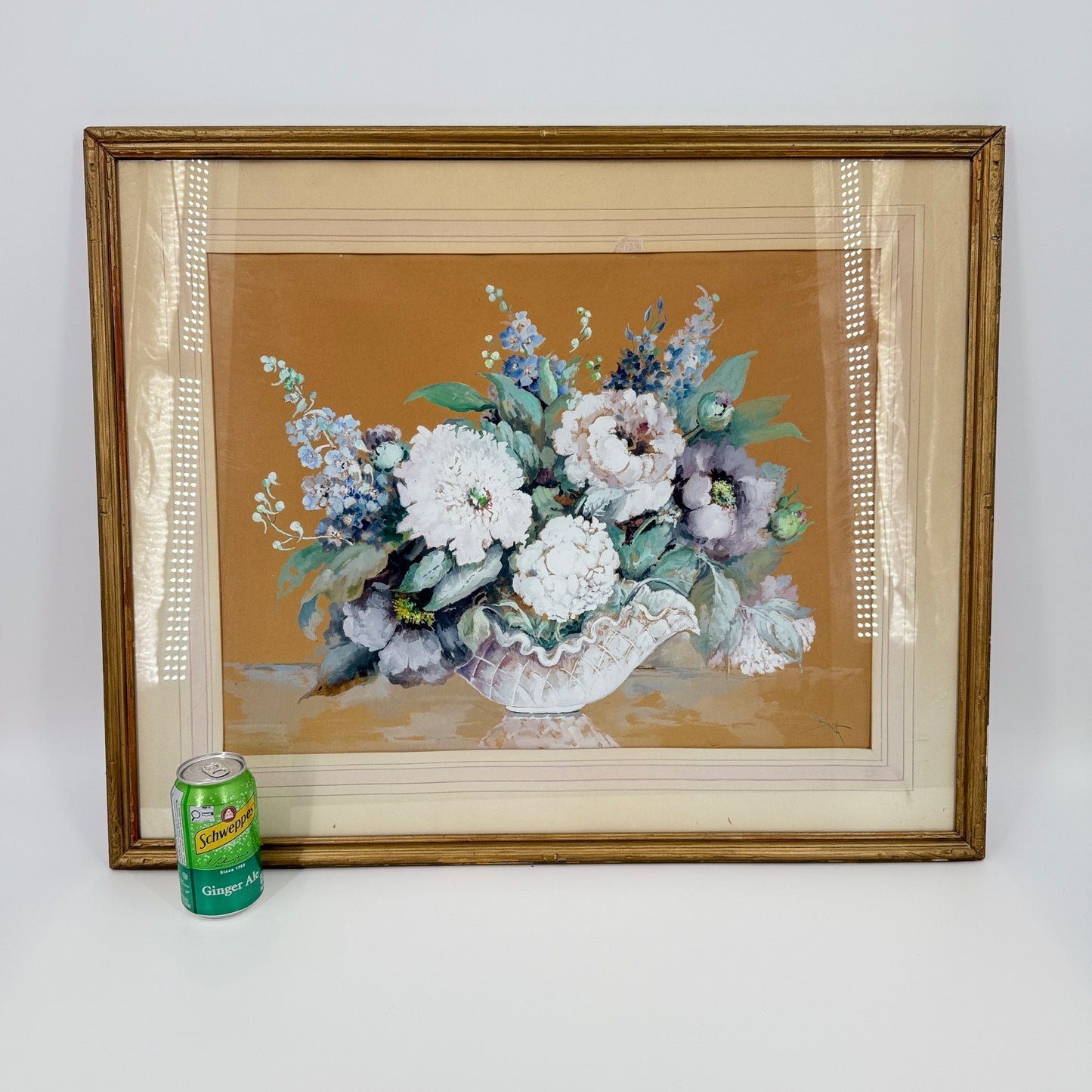 Floral Glass Frame Project