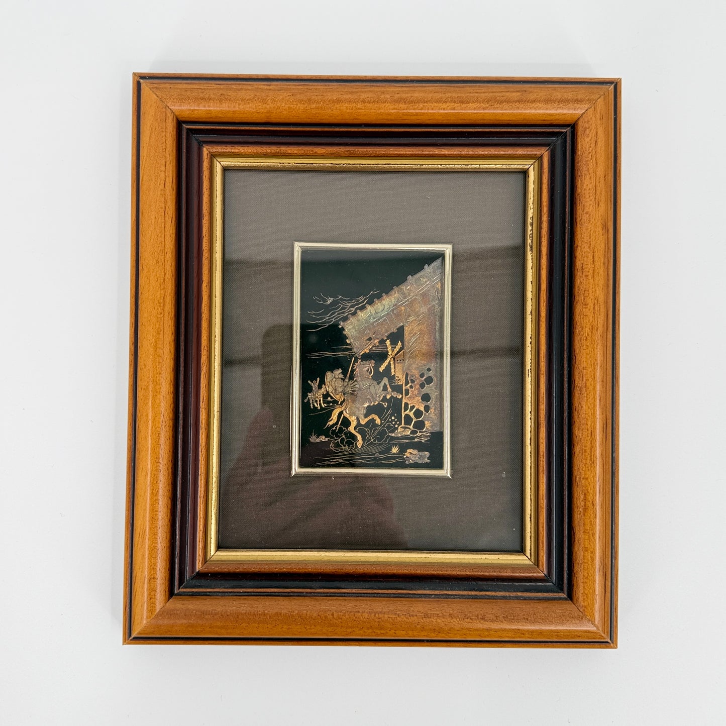 Toledo Framed Gold Art