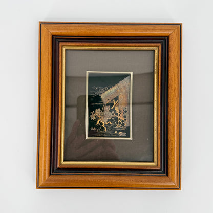 Toledo Framed Gold Art