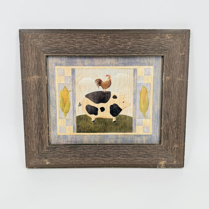 Rustic Farm Animal Wall Art