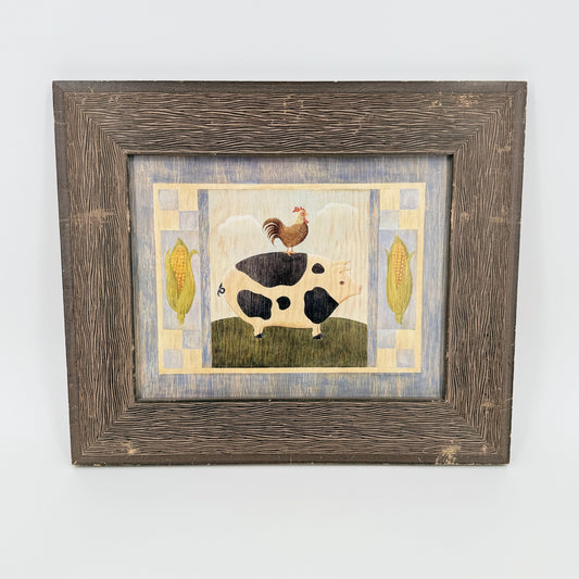 Rustic Farm Animal Wall Art