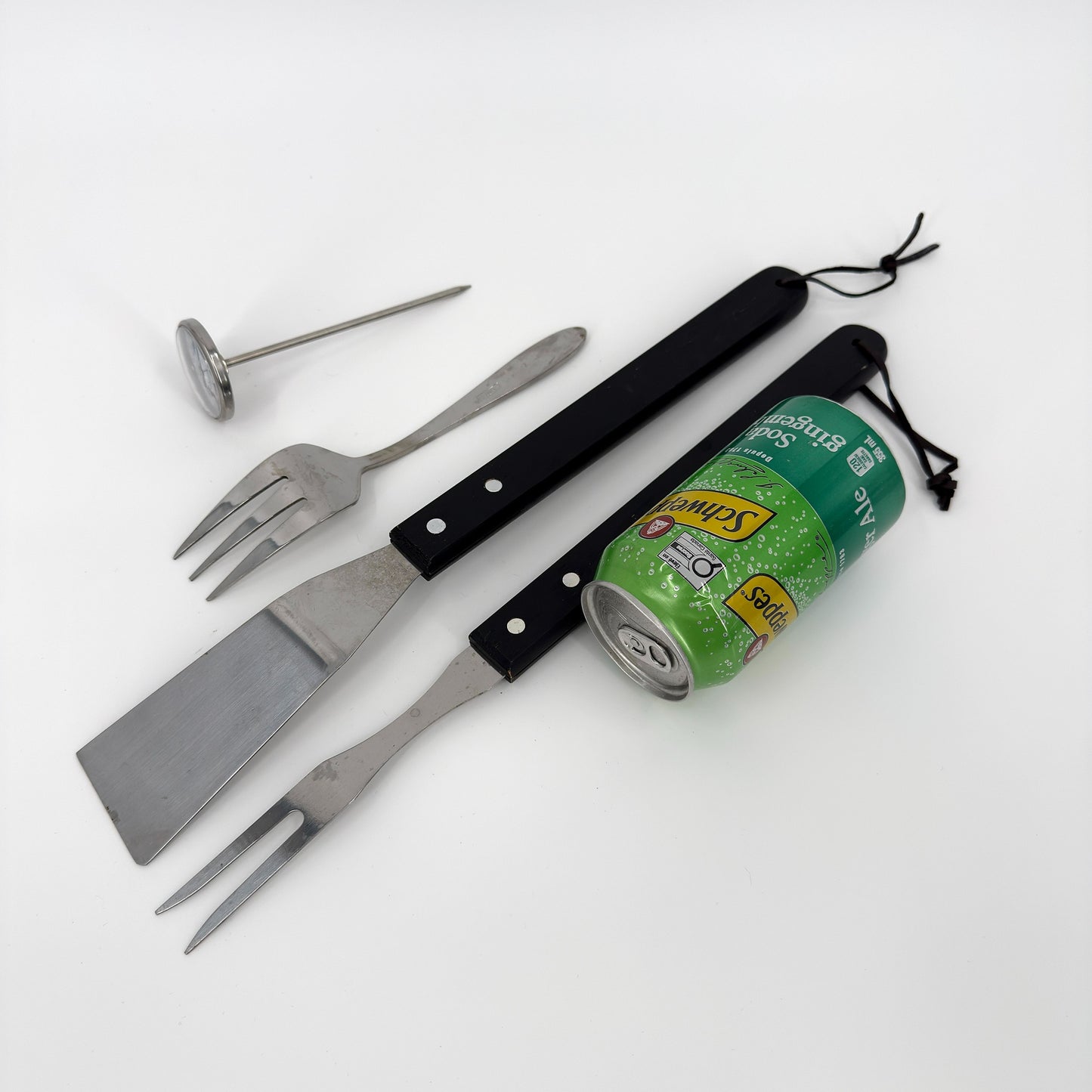 BBQ Tool Set With Thermometer