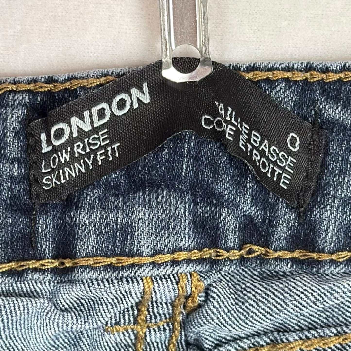 London low rise jeans