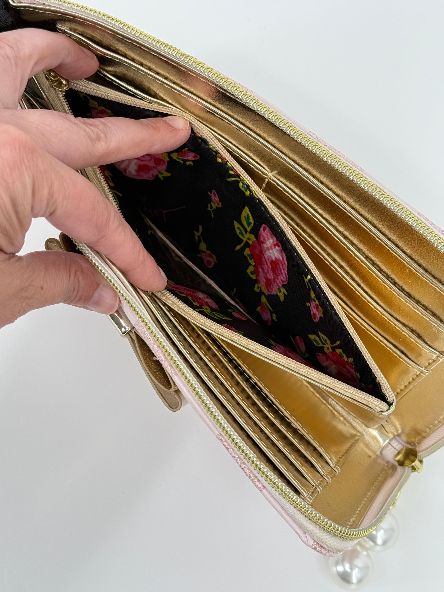 Betsey Johnson Pink Wallet