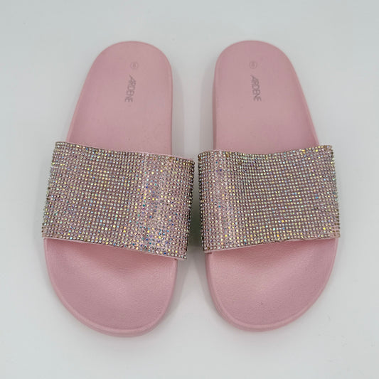 Ardene Rhinestone Slides (9)