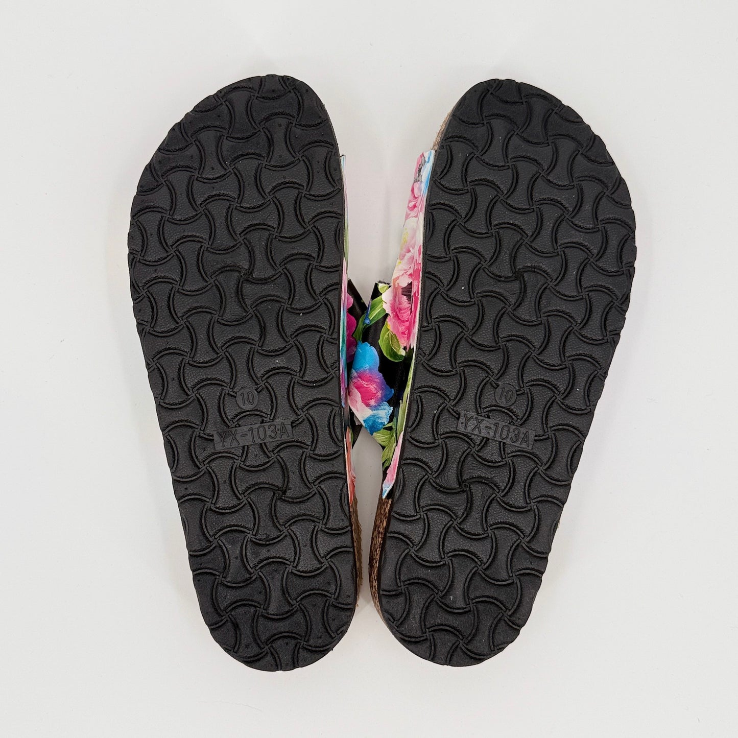 Ashley Blue Buckle Sandals (10)