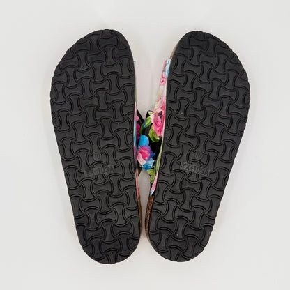 Ashley Blue Buckle Sandals (10)