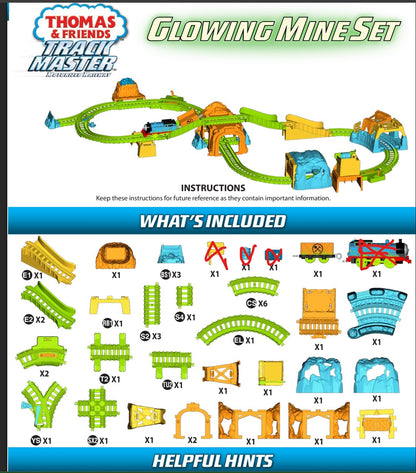 Thomas Glowing Mine Train Set (parts)